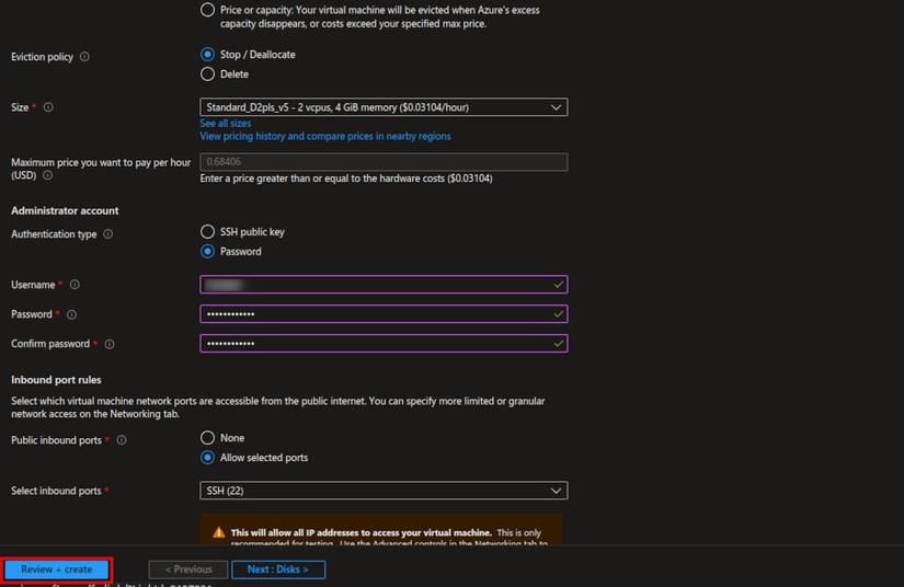 How to Create an ARM-Based Linux Virtual Machine With Azure