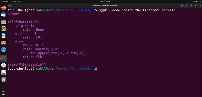 How to Use ChatGPT From the Ubuntu Terminal Using ShellGPT