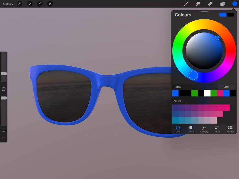 How to Paint a 3D Model in Procreate