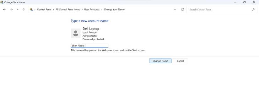 How to Change Your Username in Windows 11