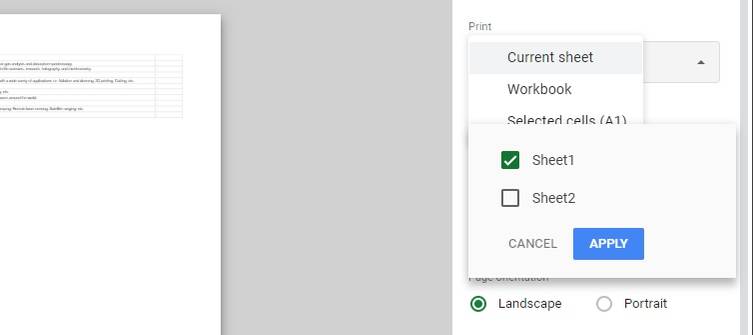 A Beginner's Guide on Printing in Google Sheets