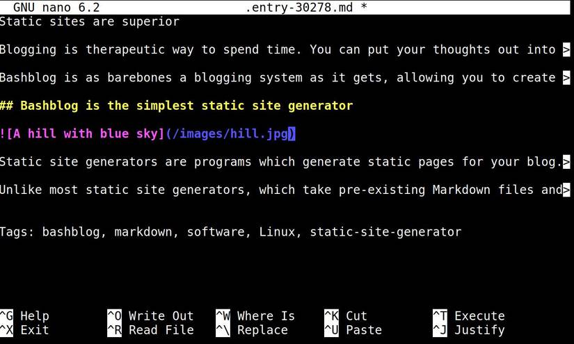 Create a Great-Looking Static Blog From Your Linux Terminal With Bashblog