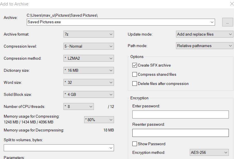 How to Create a Self-Extracting SFX Archive in Windows 11