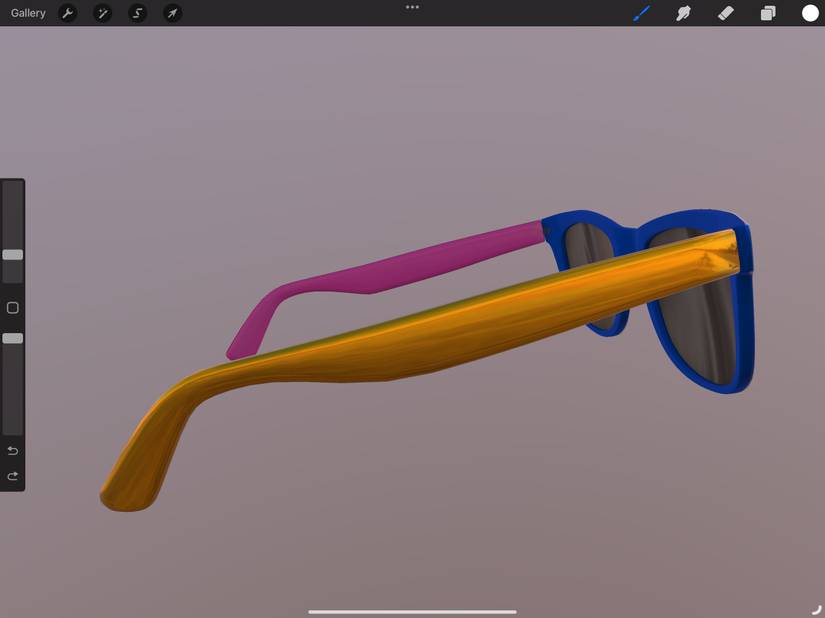 How to Paint a 3D Model in Procreate