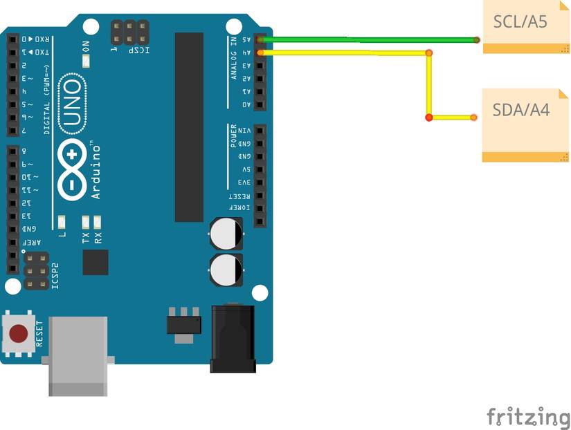 How to Connect Two Arduino Boards Using I2C