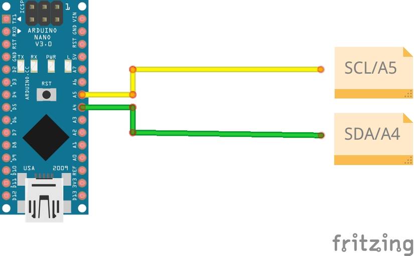 Arduino A5scl Arduino Nano Pinout Sda Scl