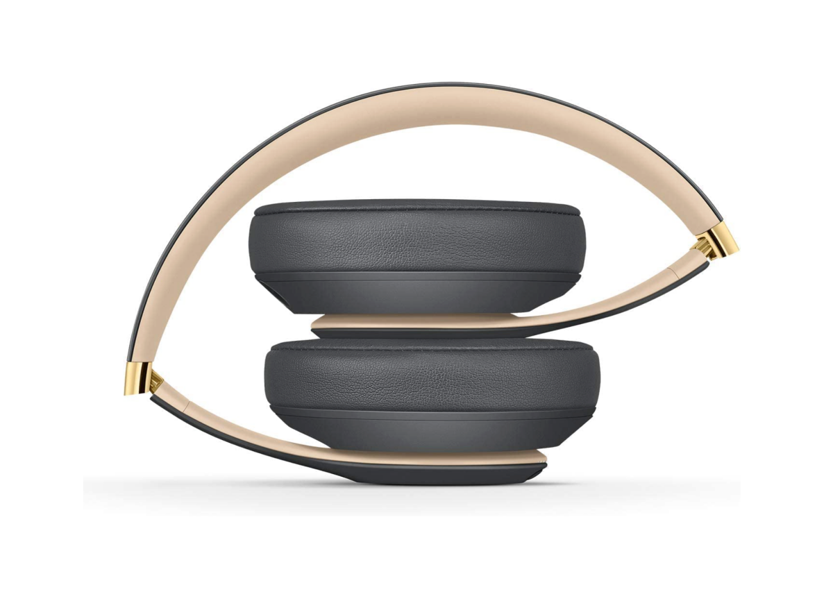 A pair of folded Beats Studio3 Wireless Over‑Ear Headphones