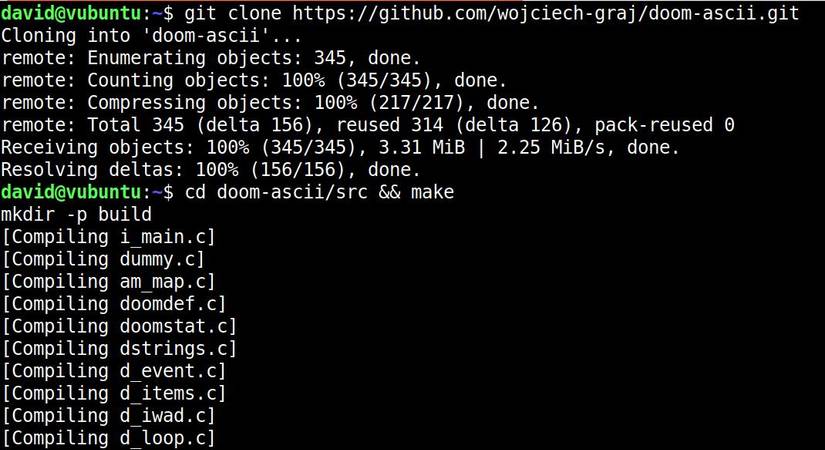 Command Line Doom How to Play Doom in Your Linux Terminal