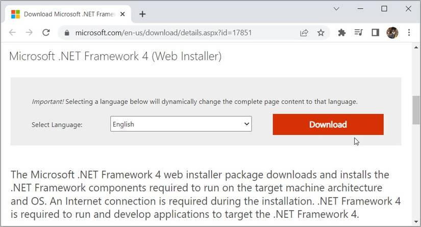 How to Fix the Microsoft .NET Framework 4 Installation Error ...