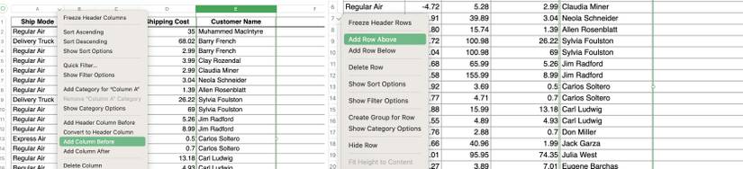 How to Freeze, Protect, Lock, and Hide Rows or Columns in Apple Numbers