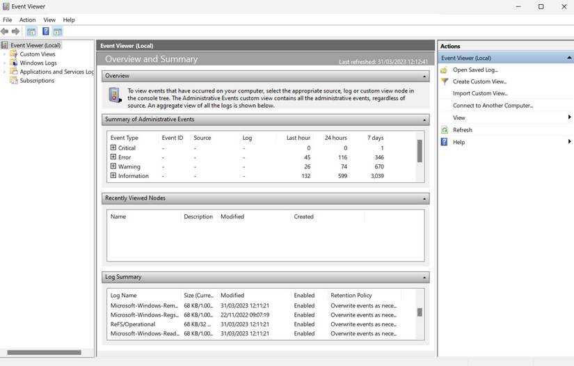 Windows Security Log Sql Entries Windows 10 System and Security Logs: A Beginner’s Guide