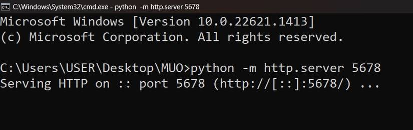 How to Transfer Files on a Network Using a Python Server on Windows