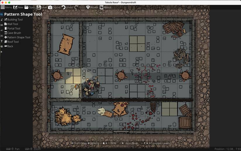 How to Create Your Own Indoor TTRPG Battle Map With Dungeondraft