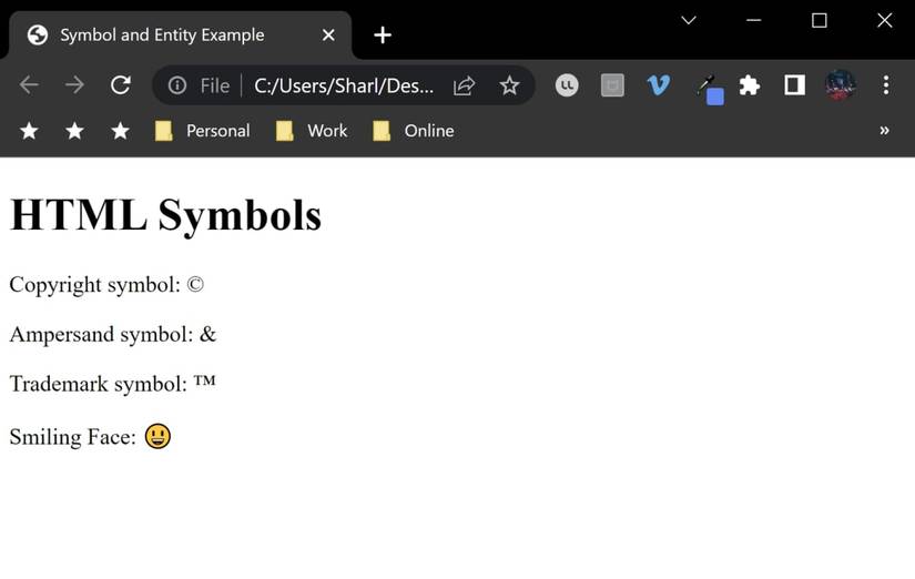 How to Use Special Characters and Symbols in HTML