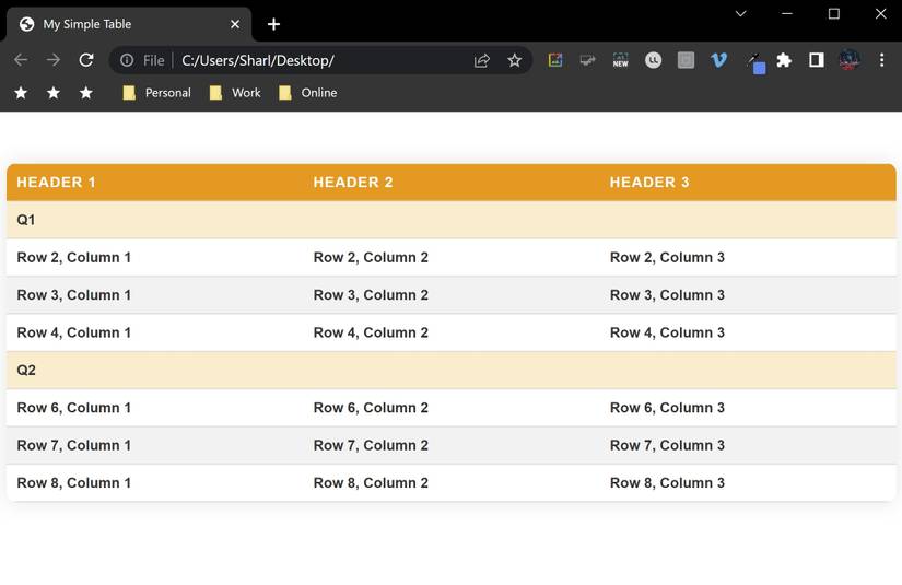 Modern CSS You Can Use to Style Your HTML Table