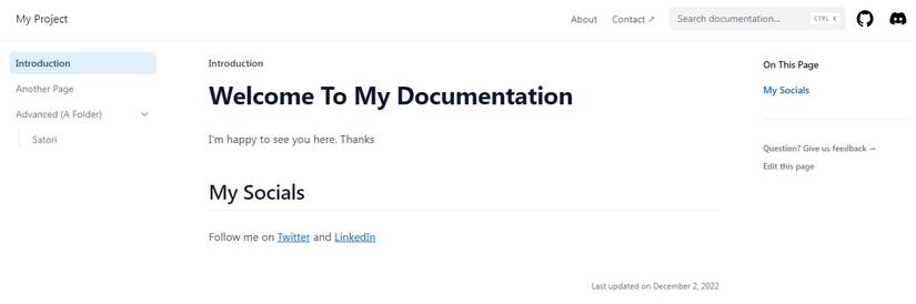 Build a Doc Site With Next.js Using Nextra