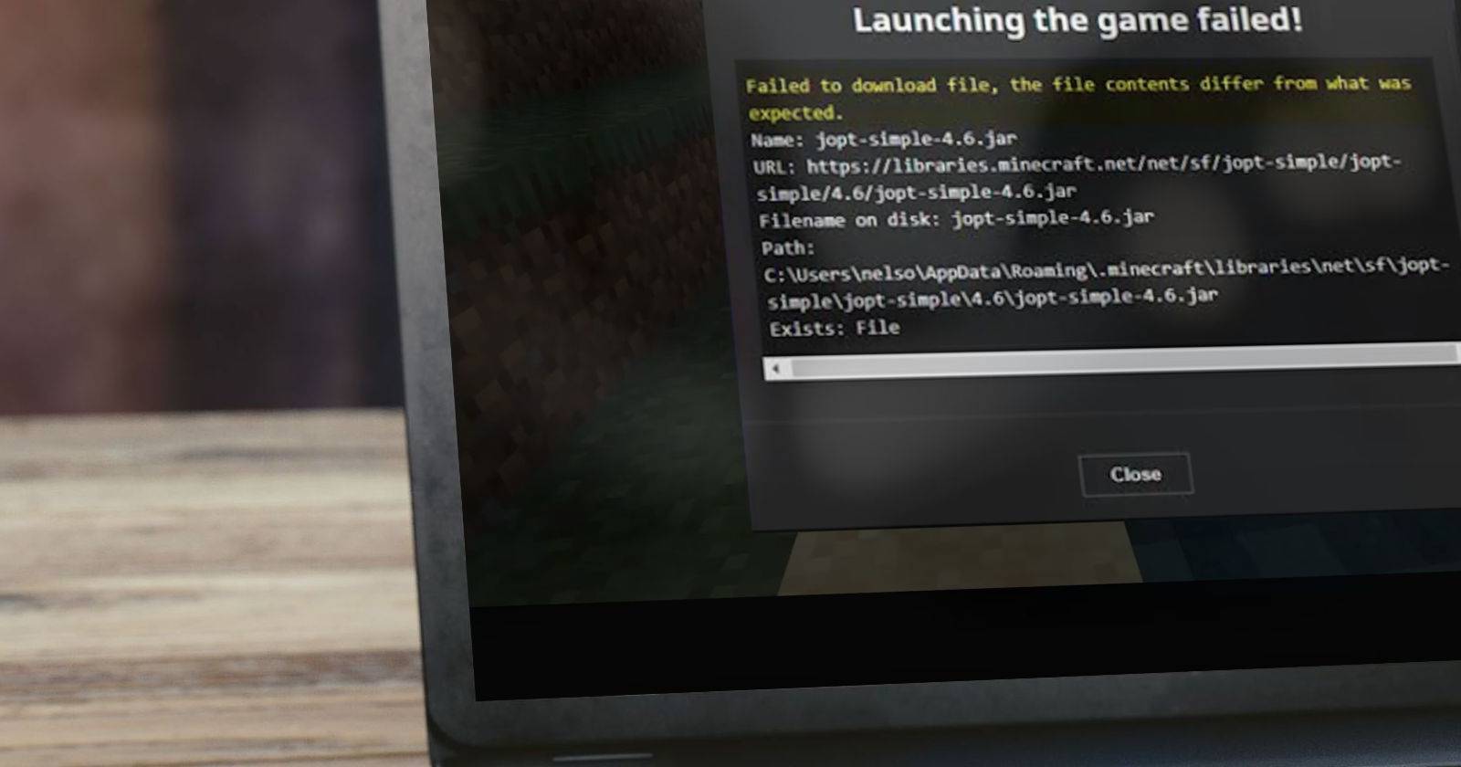 How to Fix the “Failed to Download File, the File Contents Differ