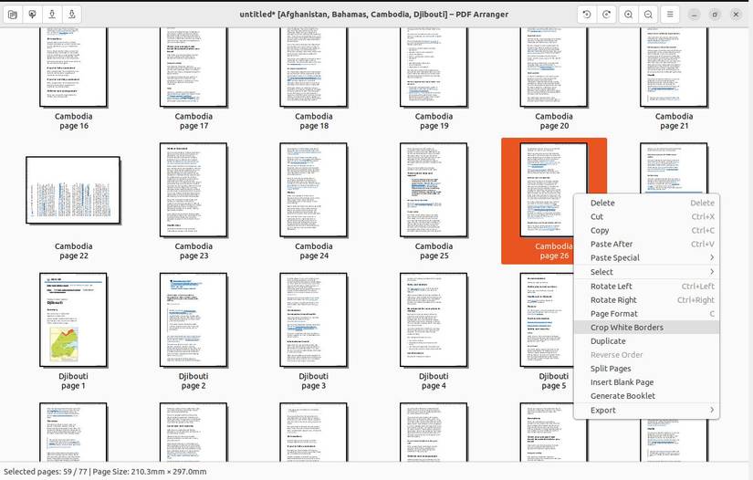 How to Merge Multiple PDFs Into One Single File on Linux