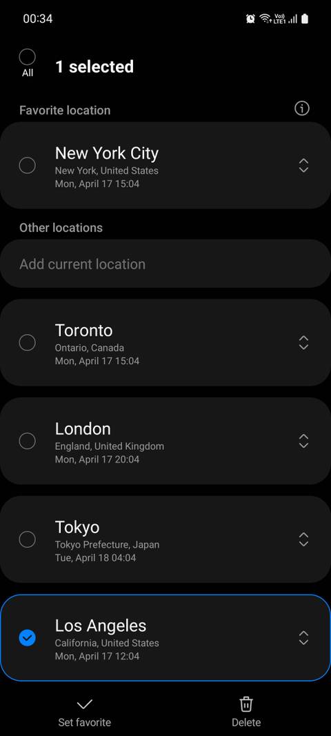 How to Use the Weather App on Your Samsung Phone