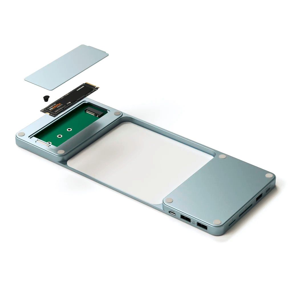 Satechi USB-C Slim Dock for 24 iMac-2