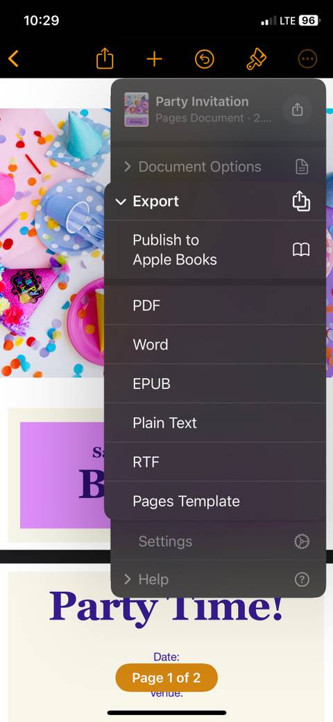 Pages Ios Layout How to Create Custom Templates in Apple Pages