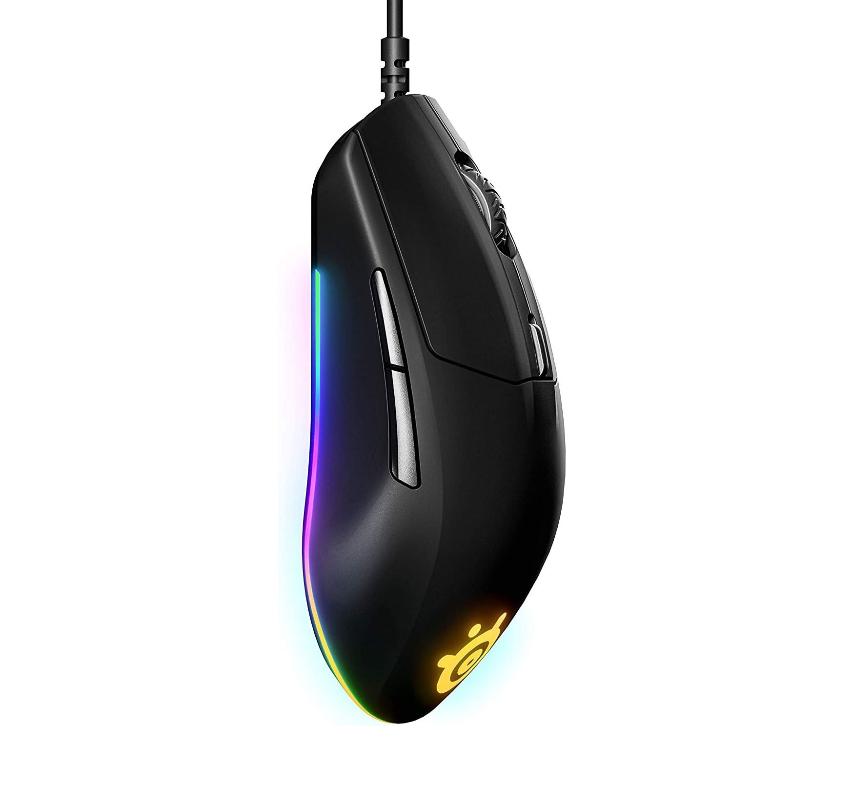 the wired model of the steelseries rival 3 gaming mouse