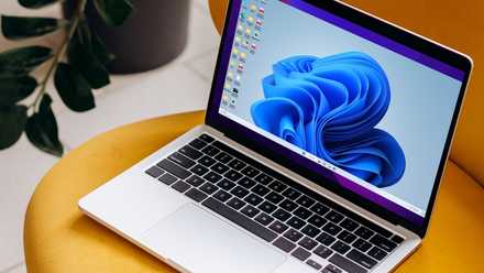 Windows 11 on running on a MacBook