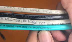 CAT5, CAT5e, CAT6, CAT6A Ethernet cables