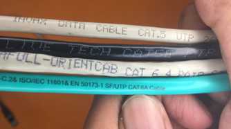 CAT5, CAT5e, CAT6, CAT6A Ethernet cables