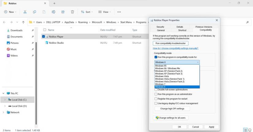 How to Fix the “Roblox Needs to Quit” Error on Windows