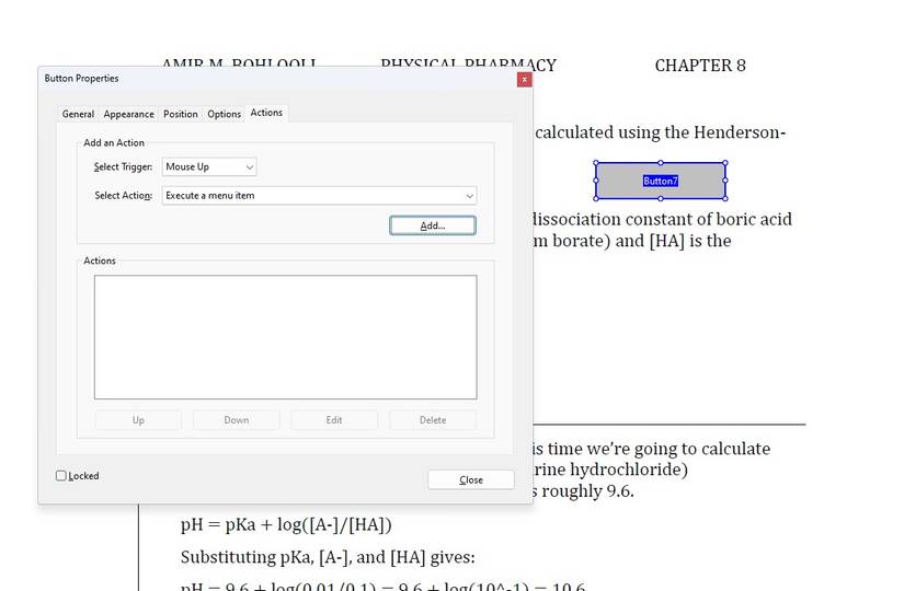 How to Use Action Buttons for PDFs in Adobe Acrobat