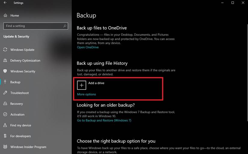 How to Use Windows 10's File History to Protect Your Important Files