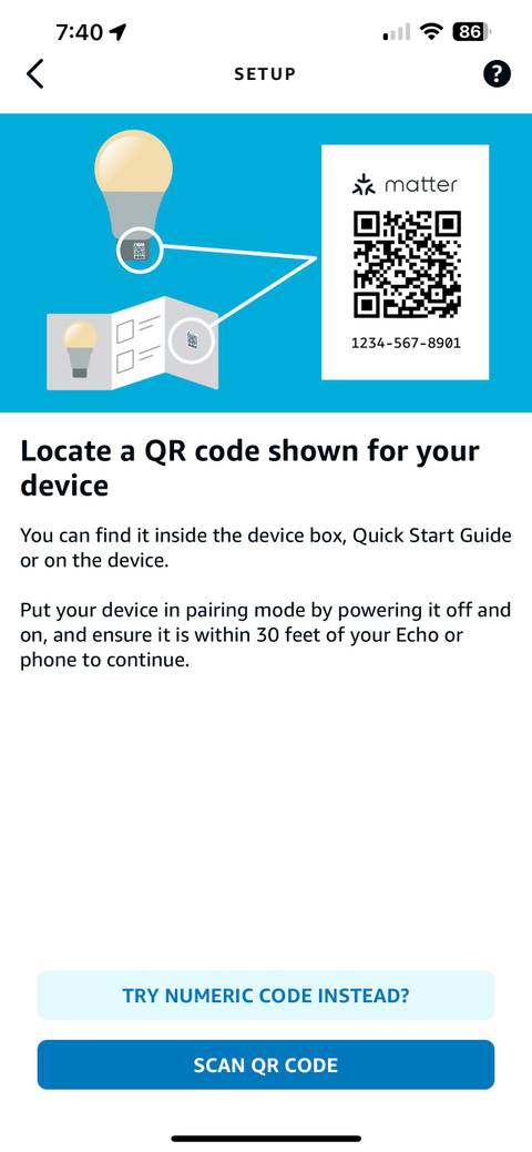 How to Add a Matter Smart Home Device to Amazon Alexa