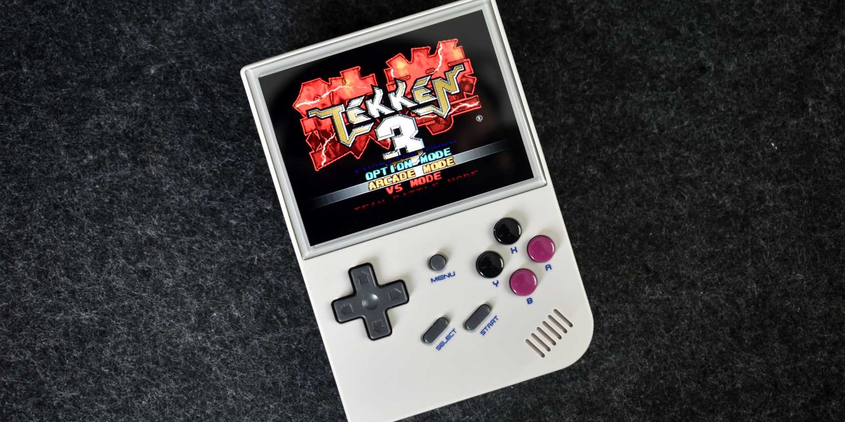 anbernic rg35xx top down view tekken 3 ps1 emulator-1