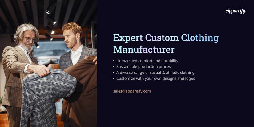 Appareify: Custom Clothing Expertly Crafted for Your Brand From Design ...