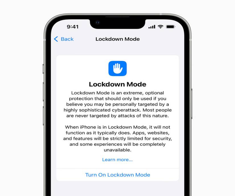 iphone Apple Lockdown Mode Setting