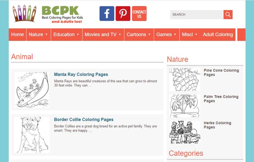 Best Coloring Pages For Kids and Adults adult coloring site