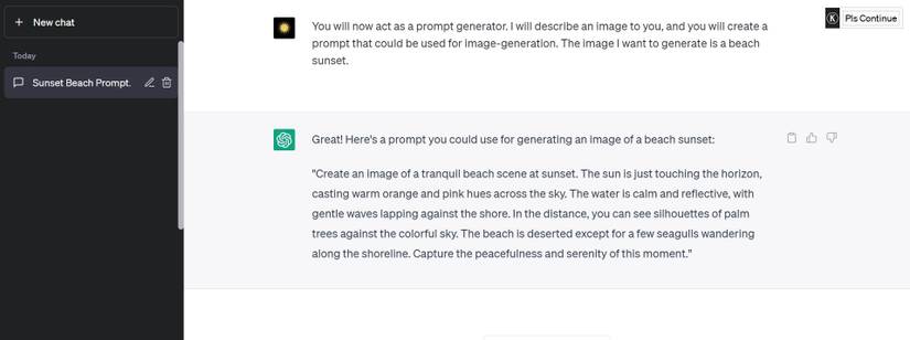Prompt Generating How to Use ChatGPT to Create AI Images