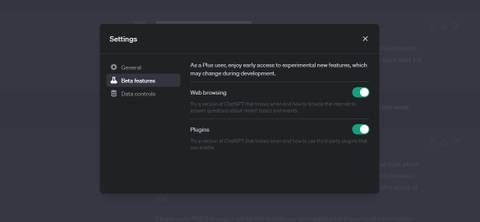 chatgpt enable beta features