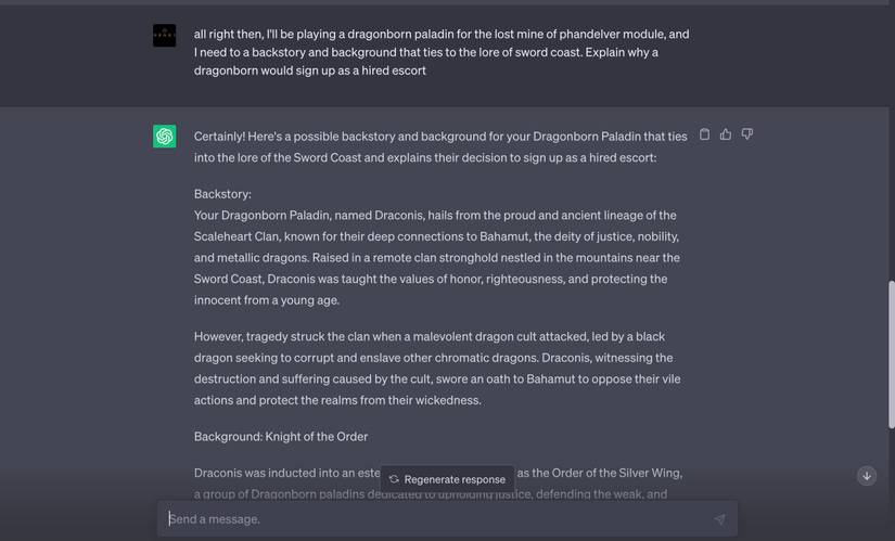 How to Use ChatGPT and DALL-E to Create Characters for Dungeons & Dragons
