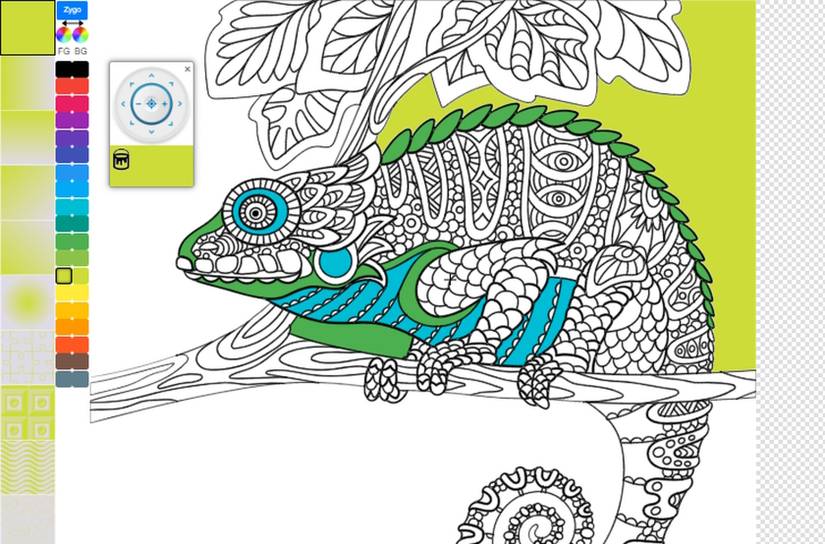 Coloring Online adult coloring site