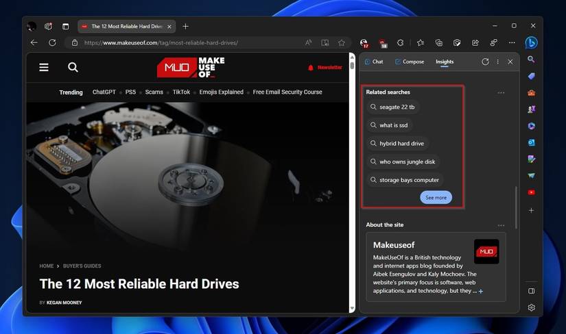 How to Use the Bing AI Sidebar in Edge