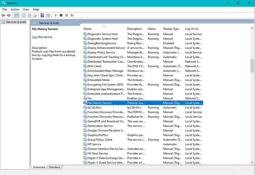 File History Service 5 Common Issues With File History on Windows 10 and How to Troubleshoot ...