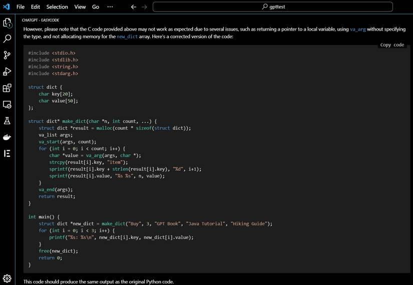 10 Ways You Can Use ChatGPT With VS Code