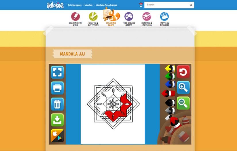 hello kids adult coloring site