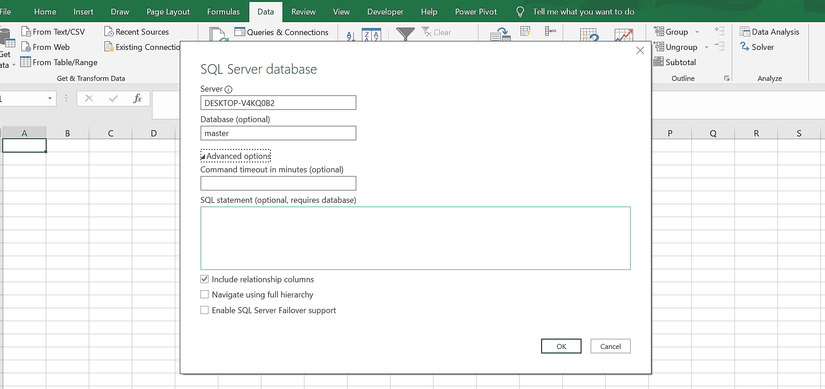 Sql Power Query Excel How to Import Data From SQL Server to Excel Using Power Query Easily