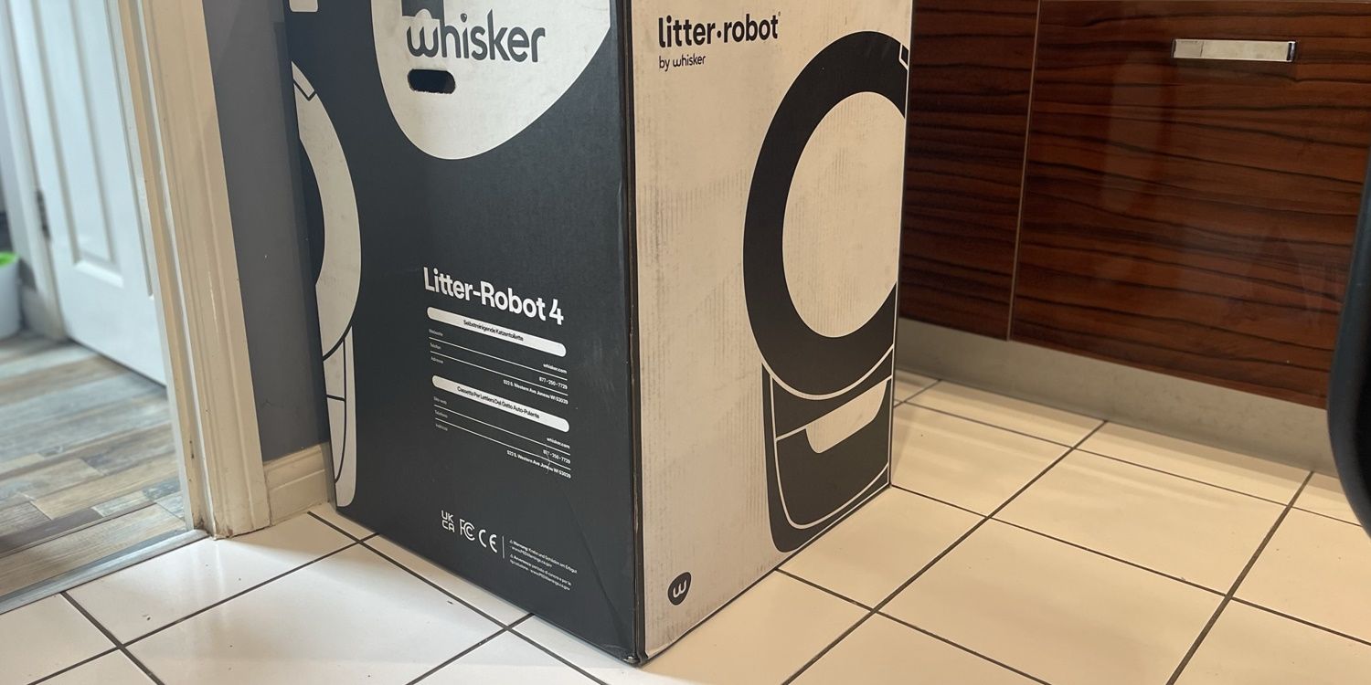 litter-robot 4 packaging box