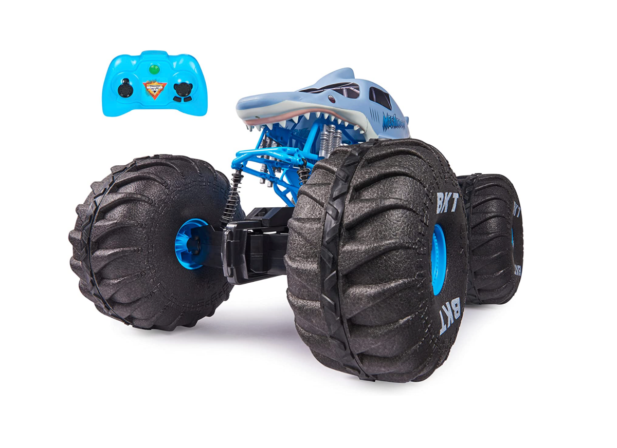 کامیون و کنترلر Monster Jam Megalodon RC Monster