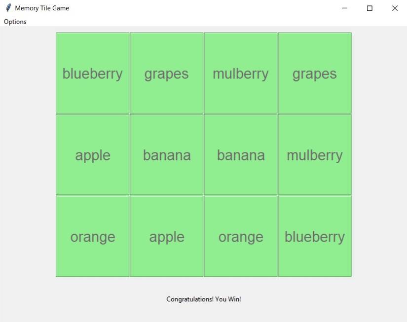 python tutorial: create a memory game using python &... How to Build the Memory Tile Game Using Python