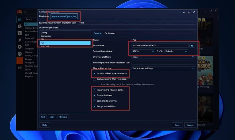 How to Add Your Emulated Games Into Playnite on Windows